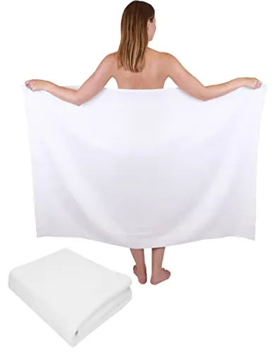 Betz Maxi Duschtuch Berlin 2 Stück – großes Frottee Duschtuch 100x150 cm aus 100% Baumwolle - MAXIMALER KOMFORT: Das BETZ Maxi Duschtuch BERLIN (100x150 cm) aus 100% Baumwolle bietet optimale Saugkraft und Weichheit – ideal für Bad, Sauna und Strand. LANGLEBIG & PFLEGELEICHT: Waschbar bei 60 °C und farbecht, bleibt es flauschig und formstabil.
