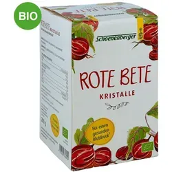 Rote Bete Kristalle Bio Schoenenberger Pulver - Bio-Arzneimittel aus Rote Bete, reich an Vitaminen und Mineralstoffen, ideal zur Unterstützung der Gesundheit.