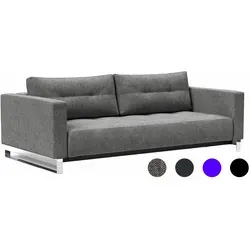 Innovation »Cassius Deluxe« Klappsofa 563 Twist Charcoal