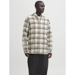 Jprblubarkley Flannel X-Mas L/S Shirt Ch - Stylisches Flanellhemd von Jack&Jones, ideal für festliche Anlässe, mit klassischem Kragen und bequemer Passform für maximalen Tragekomfort.