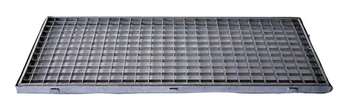 MEA Gitterrost 600 x 400 mm ohne Zarge - Robuster Gitterrost für industrielle Anwendungen, bietet hohe Tragfähigkeit und optimale Luftzirkulation.