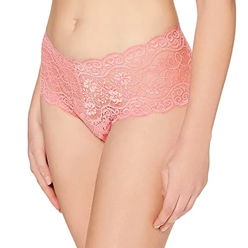 Triumph Amourette 300 W X Damen BH, Weiß, 75B - Klassischer BH mit elastischen Spitzen-Cups, weichen Einlagen und zarter Blumenstickerei für unvergleichlichen Tragekomfort und femininen Charme.