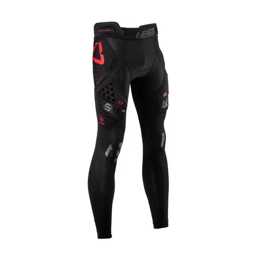 Leatt 3DF 6.0 Protektorenhose - Schwarz - L - Motorradhosen mit umfassendem Schutz für Hüfte, Oberschenkel und Steißbein. Das MoistureCool-Material sorgt für hohen Tragekomfort und optimale Belüftung.