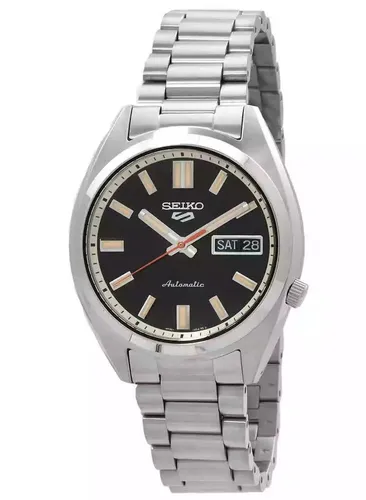 Seiko RELOGIO 5 SRPK89K1 - Automatik Armbanduhr - Armbanduhren für Herren mit 10 bar Wasserbeständigkeit, Hardlex-Glas und transparentem Gehäuseboden für stilbewusste Männer.