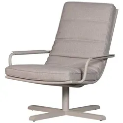 Coosa Garten Sessel Aluminium Sand - Komfortabler Loungesessel aus leichtem Aluminium mit Allwetter-Kissenpolsterung, ideal für entspannte Stunden im Freien.