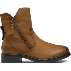 BUGATTI Chelsea Boot Echtleder - Elegante Stiefeletten in Braun (Größe 38) - Wanderschuhe aus hochwertigem Echtleder, ideal für stilvolle Auftritte und den ganzen Tag bequem. Perfekt für modebewusste Frauen.
