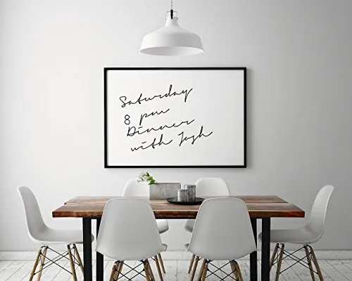 d-c-fix Whiteboard-Folie selbstklebend 60 cm x 1,2 cm - Tafelfolie weiß abwischbar Klebefolie Tafel Folie zum Beschriften für Küche, Kühlschrank, Kinderzimmer, Büro
