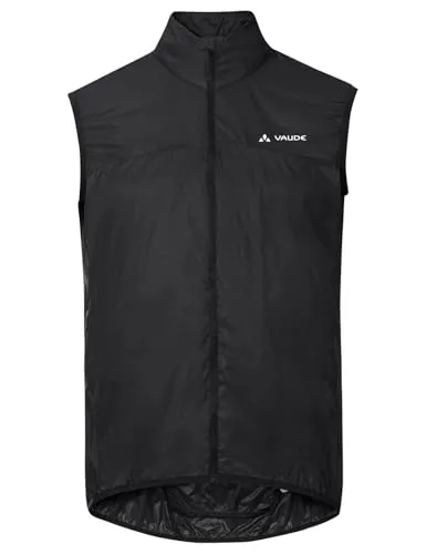 VAUDE Herren Mens Matera Air Vest Weste, Schwarz, XXL EU - Fahrradwesten mit 130 g leichtem Design, winddicht und wasserabweisend – ideal für Rennradfahrer und umweltbewusste Sportler.