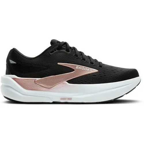 Brooks Damen Ghost Max 3 schwarz 43.0 - Laufschuhe mit DNA LOFT-Dämpfung für maximalen Komfort und Reaktionsfreudigkeit, ideal für tägliche Läufe auf Straße und leichtem Gelände.