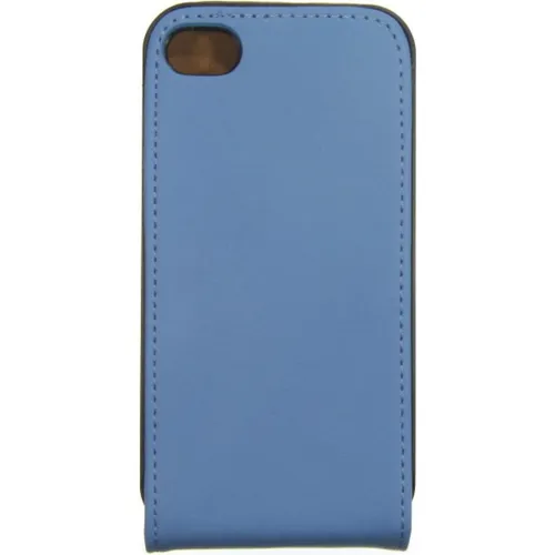 OEM Slim leather Flip Case for iPhone 4/4s - blue (Apple iPhone 4, Apple iPhone 4s) (25440337)