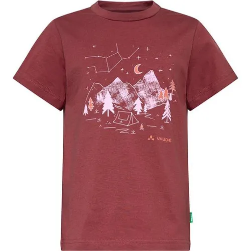 Vaude Kinder Lezza T-Shirt (Größe 146, rot) - Hautfreundliches T-Shirt für Kinder, ideal für Mountainbiken. Atmungsaktiv und bequem, sorgt für hohen Tragekomfort bei aktiven Abenteuern.