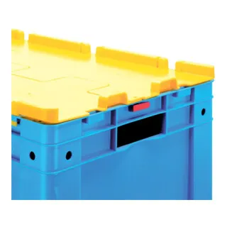 LA-KA-PE Plomben rot für Transport-Stapelkasten - Zangen für sicheren Transport, ideal zur Kennzeichnung und Sicherung von Transportgut mit 500 Stück im Set.
