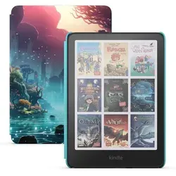 KINDLE COLORSOFT KIDS 1GEN 2025 FANTASY RIVER 16 GB - E-Reader für Kinder mit 16 GB, farbigem Display und wasserdichtem Design. Ideal für sicheres und spannendes Lesen mit Starlight Reading und anpassbaren Schriftarten.