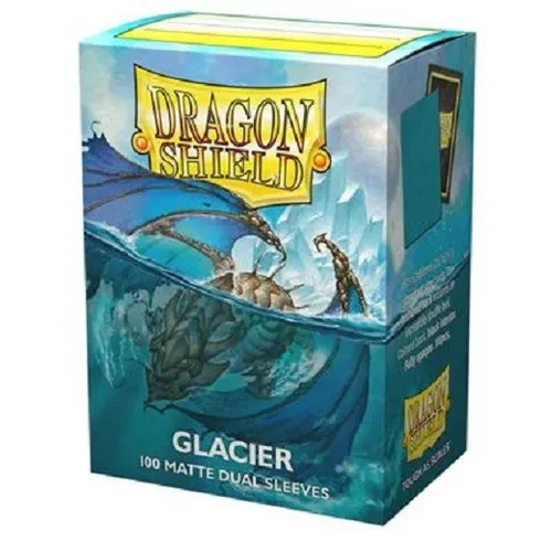 Dragon Shield Standard Matte Dual Sleeves - Glacier Miniom Kartenhüllen