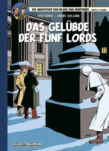 Die Abenteuer von Blake und Mortimer 18: Das Gelübde der fünf Lords - Comics, spannende Vorzugsausgabe mit fesselnder Handlung und einzigartiger Illustrationen für Fans und Sammler.