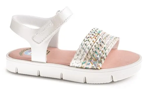 Pablosky Polina 447907 Sandale, weiß, 28 EU