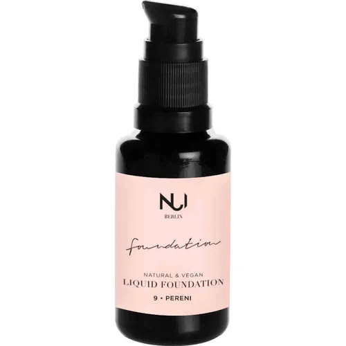 NUI Cosmetics Liquid Foundation Pflege 30 ml - Grundierung mit feuchtigkeitsspendender Formel für einen strahlenden Teint und langanhaltende Deckkraft.