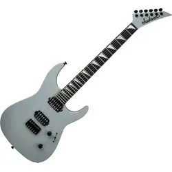 Jackson American Series Soloist SL2 DX HT Satin Porsche Gray - Gitarren, hochwertige Erle mit Ebenholz-Hals, Seymour Duncan Tonabnehmer für erstklassigen Sound, inklusive Leichtkoffer für optimalen Schutz.