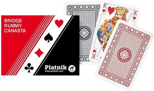 Piatnik Bridge, Rummy en Canasta Speelkaarten - Double Deck