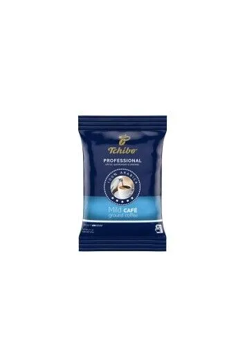 Tchibo Kaffee Professional Mild Cafe - 4800g - Gemahlener Filterkaffee aus 100% Arabica-Bohnen, perfekt für den professionellen Einsatz. Praktische 60g Portionsbeutel für frischen Genuss mit vollmundigem Geschmack und fruchtiger Note.