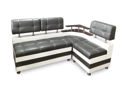 Rodnik Eckbank Latte mit Stauraum - Moderne Eckbank für Küche und Esszimmer, mit praktischen Truhen für zusätzlichen Stauraum und wechselbarem Schenkel – ideal für kleine Räume!