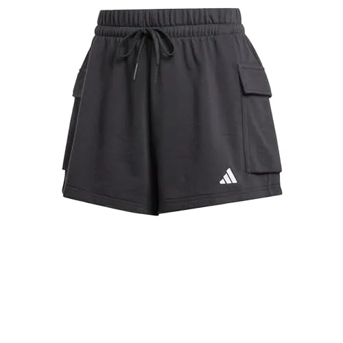 Adidas Damen Shorts W SL FT SHO, Gr. XS - Trainingsbekleidung mit lässigem Style, aus weichem French Terry und 70% Recyclingmaterialien für mehr Nachhaltigkeit und Komfort.