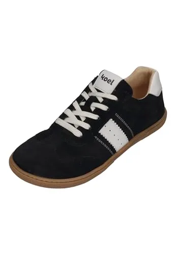 KOEL Damen Barefoot Sneakers Francie II Suede 3.0 Black, Größe:41 EU - Stylische und bequeme Barefoot Sneakers für ein natürliches Laufgefühl. Ideal für den Alltag und perfekt für aktive Frauen.