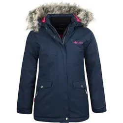 Trollkids Parka "Oslo XT" in Dunkelblau/Pink, Größe 152 - Funktionsjacke für Kinder, wasserdicht mit einer Wassersäule von 10.000 mm, atmungsaktiv und winddicht - ideal für Abenteuer im Freien!