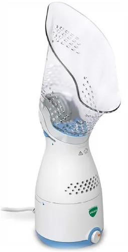WICK Erkältung Inhalator Sinus-Inhalator - elektrischer Dampf-Inhalator für schnelle Linderung, inkl. 2 VapoPads für wohltuende Menthol-Dämpfe