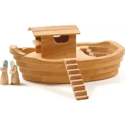 Ostheimer Arche - Holzspielzeug, wunderschön verarbeitet und ideal für kreatives Spiel ab 3 Jahren. Perfekt zum Kombinieren mit Figuren für fantasievolle Abenteuer.