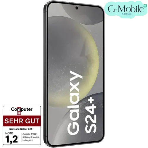Samsung Galaxy S24+ - 256 GB, Onyx Black, 6.70", SIM + eSIM, 50 Mpx, 5G, leistungsstarkes Smartphone für beste Performance und Fotografie