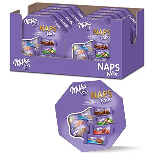 Milka Naps Mix, 10er Pack (10 x 138 g)