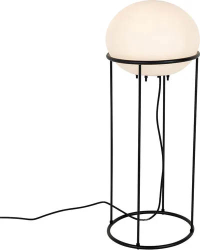 QAZQA Jannie Design Stehleuchte für Außenbereich - Standleuchte für Außen, dimmbar und regenfest (IP65), ideal für stimmungsvolle Gartenbeleuchtung mit E27-Fassung.