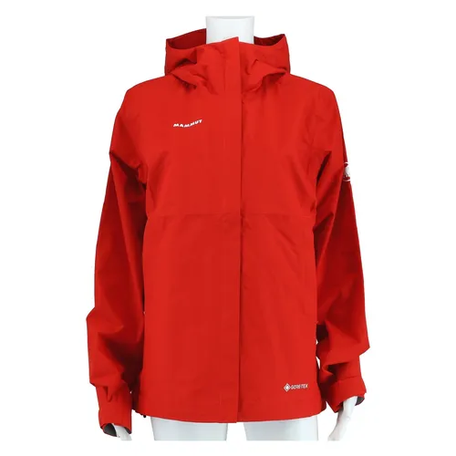 Mammut Treeline Light HS Hooded Jacket Women - Rot, Größe S - Funktionsjacke mit 28000 mm Wassersäule, ideal für Outdoor-Aktivitäten bei jedem Wetter. Leicht und atmungsaktiv für optimalen Komfort.