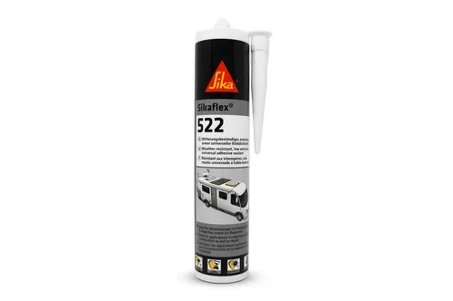 Sika Sikaflex 522 STP-Kleb- und Dichtstoff, 300ml, stahlgrau - Klebstoff & Klebe-Dichtstoff, emissionsarmer STP-Klebedichtstoff mit hoher Alterungsbeständigkeit, ideal für vielseitige Anwendungen.