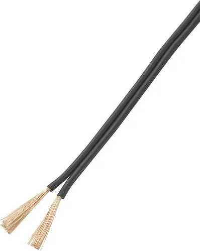 TRU Components 93030c526 Litze 2 x 0.50mm² Schwarz 50m