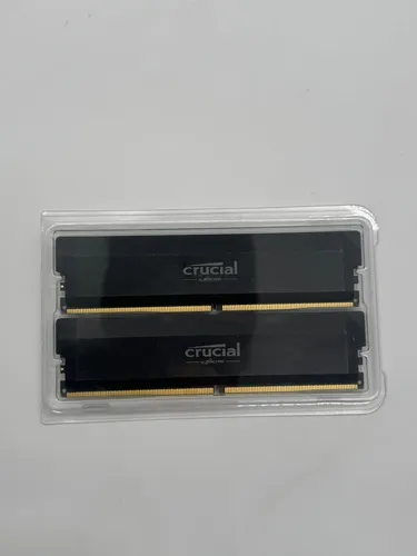 Crucial Pro DDR5 RAM 32GB (2x16GB) 6000MHz CL36 - Hochleistungs-Overclocking für Intel und AMD mit stylischem Aluminium-Kühlkörper