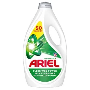 Persil Universal Vollwaschmittel 50 WL - 2,25 Liter - Flüssigwaschmittel für kraftvolle Fleckenentfernung und Reinigung bei Kaltwäsche. Praktische Dosierkappe für einfache Handhabung. Ideal für 50 Waschladungen.