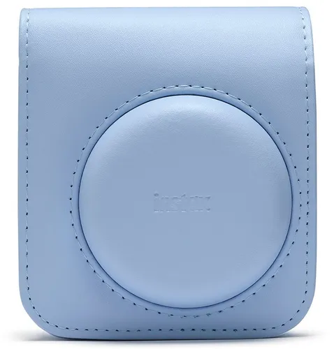 INSTAX Mini 12 Camera Tasche Pastel-Blue - Stilvolle Schutzhülle mit Trageriemen für extra Komfort und perfekten Schutz der INSTAX mini 12
