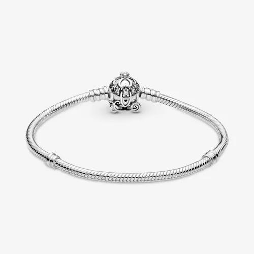 Pandora Disney Armband Cinderella Pumpkin Coach 17cm - Armband aus Sterlingsilber 925 mit einem einzigartigen Cinderella-Motiv, perfekt für Disney-Fans und eine stilvolle Ergänzung für jedes Outfit.