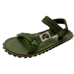 Gumbies Tracker Trekkingsandalen - Khaki, Größe 43 - Wanderschuhe mit stabiler Sohle aus recycelten Autoreifen, ergonomisches Fußbett aus Baumwolle für optimalen Komfort und Halt auf jedem Terrain.