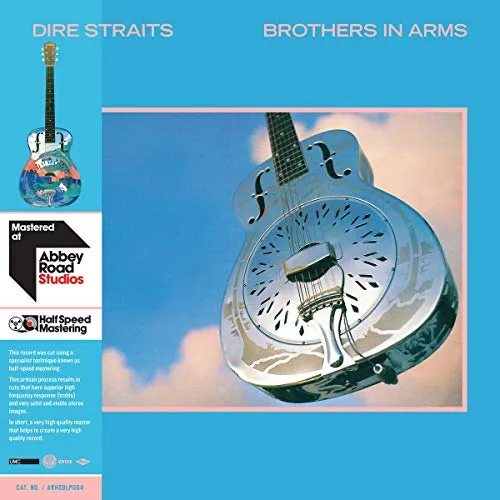 Dire Straits "Brothers in Arms" - Half Speed Remastered Vinyl 2LP - Schallplatten, hochwertige Half Speed Remastered Edition für ein optimales Klangerlebnis, perfekt für Vinyl-Liebhaber und Dire Straits-Fans.