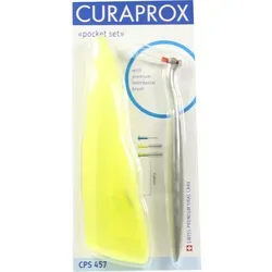 Curaprox Cps 457 Pocket-Set Halter+4Bürsten 1 ST