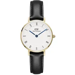 Daniel Wellington Petite Roman Numerals Uhr Damen, 28mm Elegante Armbanduhr - Armbanduhren für Damen: Stilvolle 28mm Damenuhr mit präzisem Japanischem Quarzwerk, erhältlich in Roségold, Silber oder Gold, ideal für jedes Outfit.