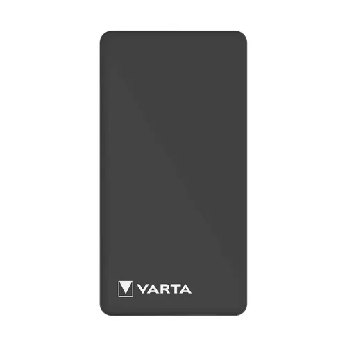 VARTA Power Bank 10000mAh - Power on Demand mit 4 Anschlüssen - Externe Handyakkus mit 4 Anschlüssen für gleichzeitiges Laden von bis zu 3 Geräten und USB Type C für schnelles Laden bis 15 Watt. Umweltfreundliche Verpackung und ausgezeichnete Sicherheitstechnik.