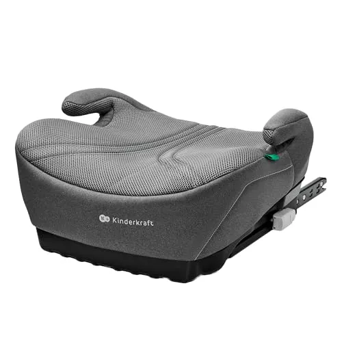 Kinderkraft I-BOOST 2 PRO - Sicherer Autositz für Kinder 125-150 cm - Vielseitiger 4-in-1 Kindersitz mit Isofix-Montage, ergonomischen Armlehnen und abziehbarem Bezug. Ideal für Kinder von 6-12 Jahren, sorgt für Komfort und Sicherheit auf jeder Fahrt.
