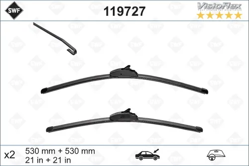 Visioflex Wischerset SWF für Saab 9-3