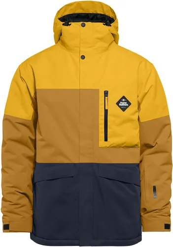 Horsefeathers Ranger Jacket - Skijacke in Gelb (Gr. L) - Stylische Skijacke für Ski und Snowboard, isolierend und wasserdicht mit Schneefang und Kapuze. Ideal für kalte Tage auf der Piste.
