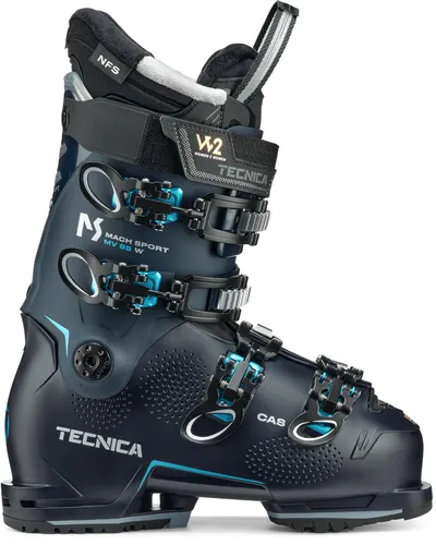 TECNICA Alpinskischuh MACH SPORT MV 85 W GW - Damen, ink blue D34 (27.5 MP) - Skischuhe für Damen mit hervorragendem Komfort und einfacher Handhabung, ideal für entspannte Tage auf der Piste.