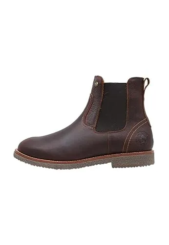 Panama Jack Herren Garnock Igloo Chelsea-Stiefel, Kastanienbraun, 45 EU - Wanderschuhe, wasserfest und aus hochwertigem Nappa-Leder, ideal für Outdoor-Abenteuer bei jedem Wetter.